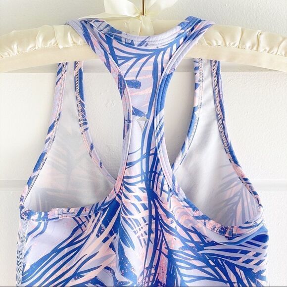 Ivivva Keep Your Cool Palm Splash Pink Multi/Lavender Dusk Tank Top Size 12 - Picture 6 of 9
